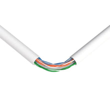 Load image into Gallery viewer, AT Cat6 Ethernet Cable 23AWG 600Mhz UL Bare Solid Copper Wire UTP 250' White