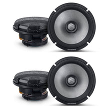 Charger l&#39;image dans la galerie, 2 Pair Alpine R-Series R2-S65 300 Watts 6.5&quot; 2-Way Coaxial Car Audio Speakers