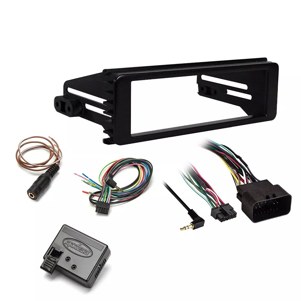 Pioneer MVH-S322BT Car Stereo Single Din Kit Fit 1998-UP Harley-Davidson