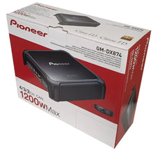Load image into Gallery viewer, Pioneer GMD-X874 4Channel Amplifier + 4 TS-A1681F 6.5" Speakers Package