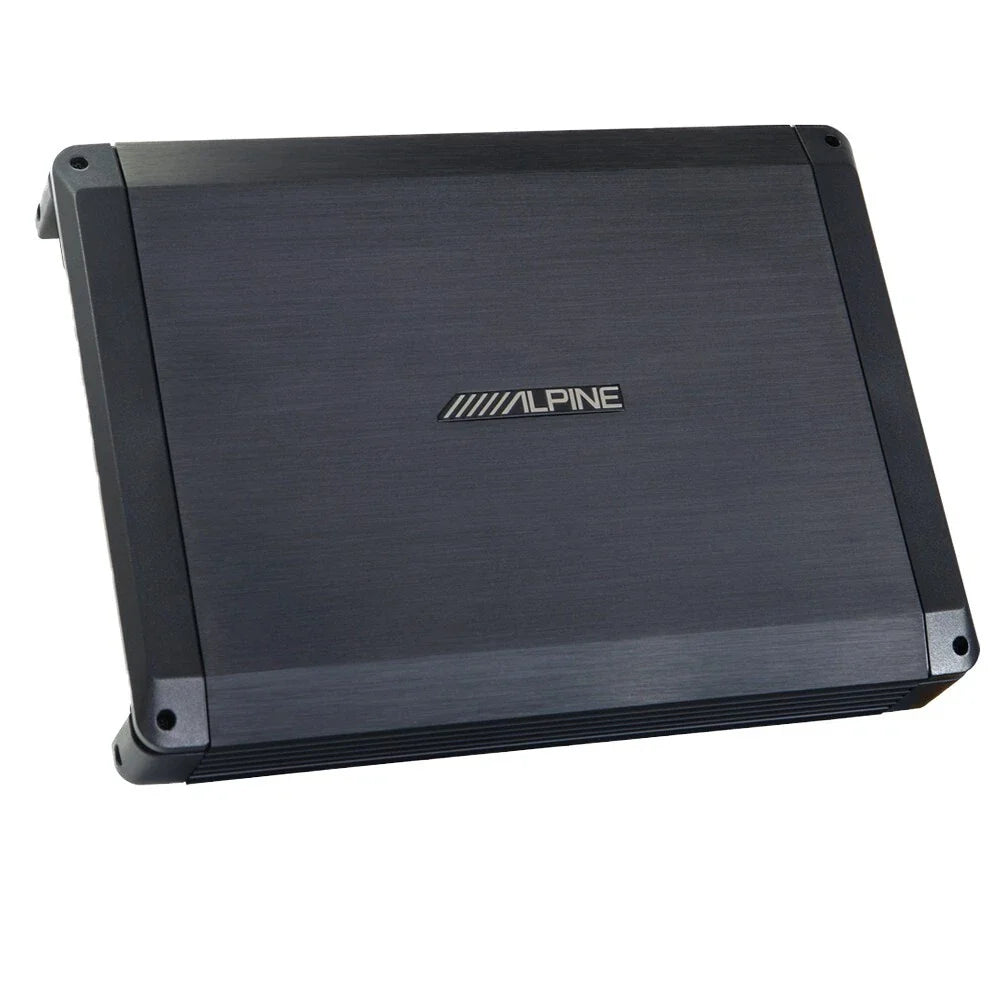 Alpine 4-Ch 600W Amplifier & 6.5" Component & 6x9" Coax Speakers & 4G Amp Kit & Tape