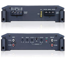 Load image into Gallery viewer, Alpine BBX-T600 2-Channel Amplifier + IBR64 Bluetooth Receiver + 4 Gauge Amp Kit