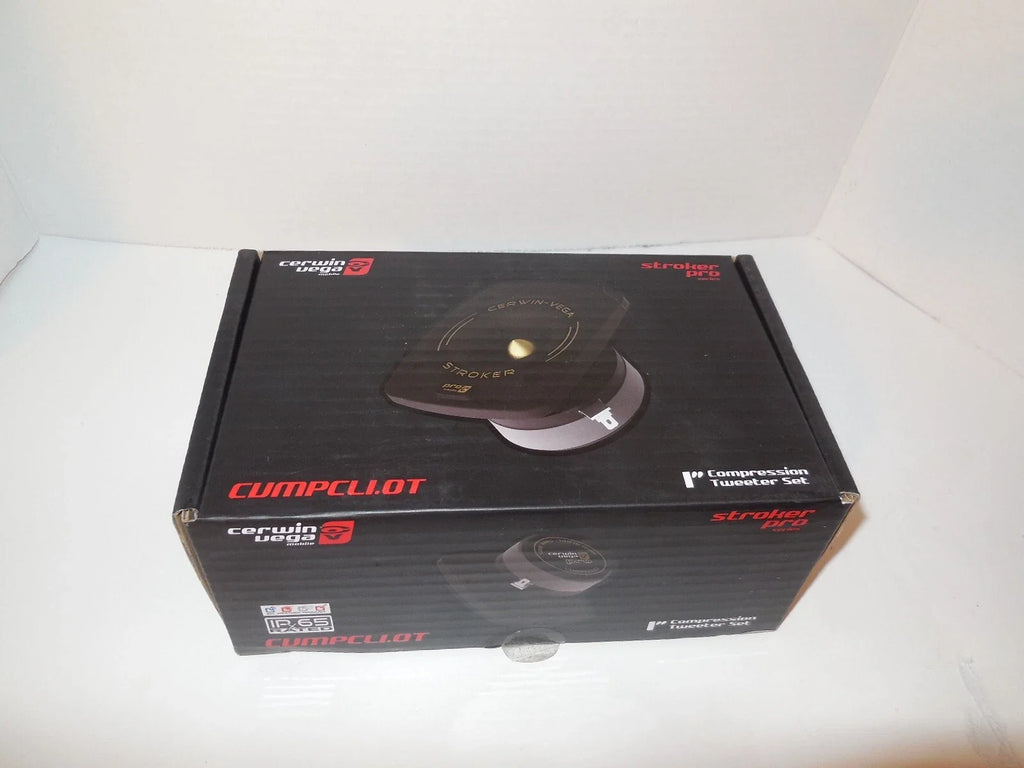 Cerwin Vega CVMPCL1.0T Stroker Pro 1" Compression Bullet Style Super Tweeter Set