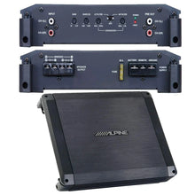 Load image into Gallery viewer, Alpine BBX-T600 2-Channel Amplifier + IBR64 Bluetooth Receiver + 4 Gauge Amp Kit