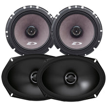 Charger l&#39;image dans la galerie, Alpine S-S69 6x9&quot; &amp; SXE1726S 6.5&quot; Car Audio Coaxial Speakers