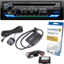 Load image into Gallery viewer, JVC KD-T925BTS Single-Din CD Receiver + PAC SWI-CP2 Interface w/  SirusXM Tuner