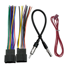 Charger l'image dans la galerie, Car Stereo Wiring Harness Fit 2006-2017 Chevy GMC Express Savana Buick + Antanna Adapter