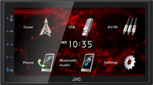 Charger l&#39;image dans la galerie, JVC KW-M180BT 2 DIN 6.75&quot; Media Player USB Mirroring For Android Bluetooth + CAM900 Backup Camera
