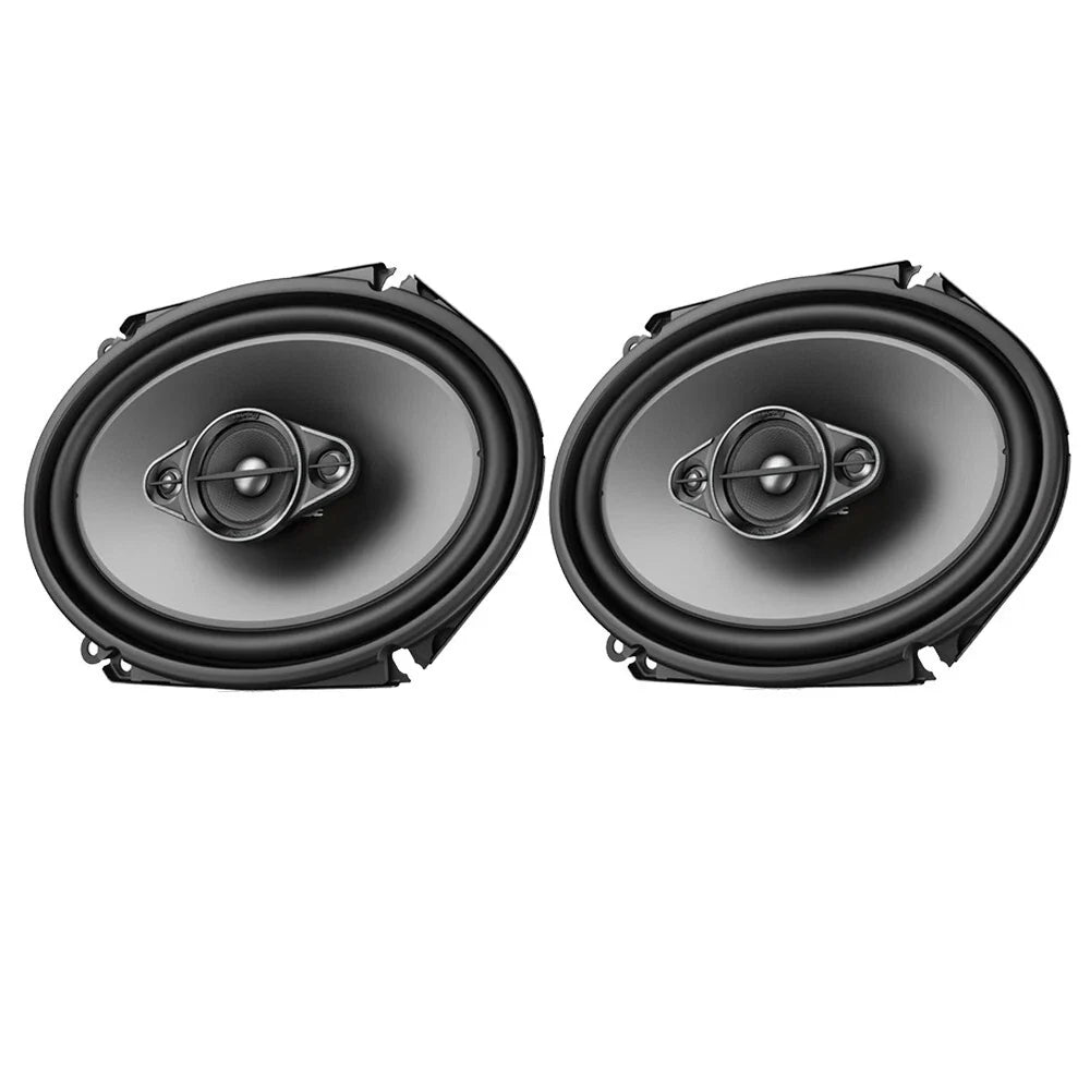2 Pair Pioneer TS-A682F 350W 6x8" Front & Rear Car Speakers