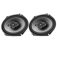 Charger l'image dans la galerie, 2 Pair Pioneer TS-A682F 350W 6x8" Front &amp; Rear Car Speakers