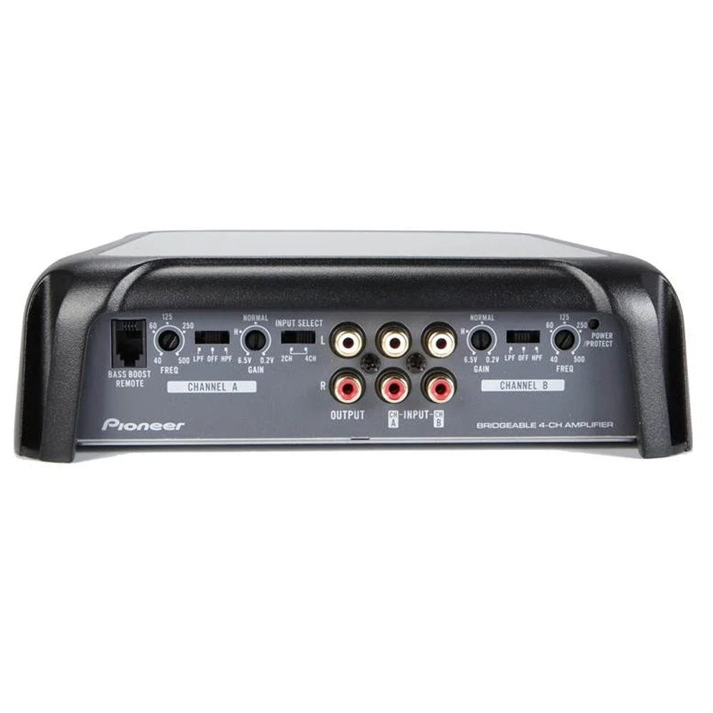 Pioneer GMD-X874 4Channel Amplifier + 4 TS-A1681F 6.5" Speakers Package