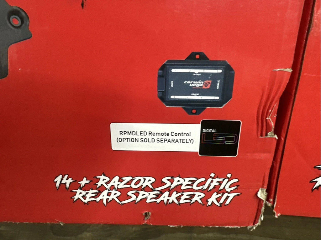 Cerwin Vega RPMRZRRS 500W Loaded 6.5" Rear Speaker Enclosures