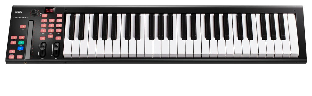 ICON PRO Audio IKEYBOARD 5X - 49 Key Semi Weighted MIDI Keyboard Piano Action
