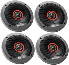 Charger l&#39;image dans la galerie, 2 Pair MB QUART FKB116 6.5&quot; 240W 2-Way Coaxial Car Speakers