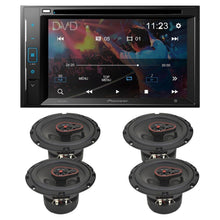 Load image into Gallery viewer, Pioneer AVH-241EX Double DIN DVD + 2 Cerwin Vega H7653 6.5&quot; 340W