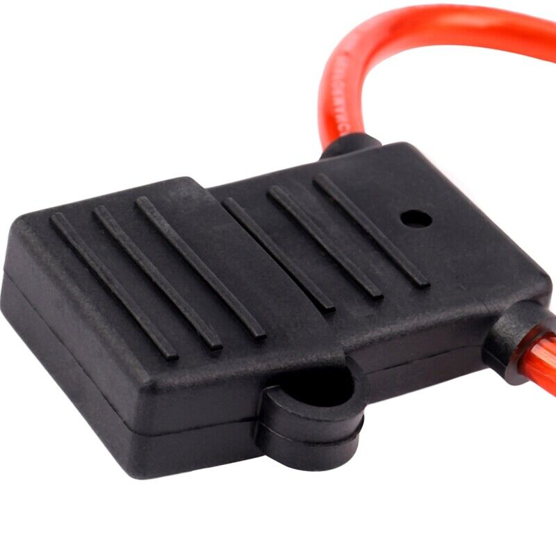 8 Gauge APX MAXI Inline Blade Fuse Holder w/Waterproof Cap Heavy Duty - 10 PCS