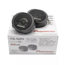 Charger l&#39;image dans la galerie, 2 Pair Pioneer TS-S20 3/4&quot; 200W Car Audio Component Dome Tweeter Speaker