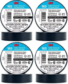 Temflex 1700 165 Vinyl Electrical Tape [Set of 4]