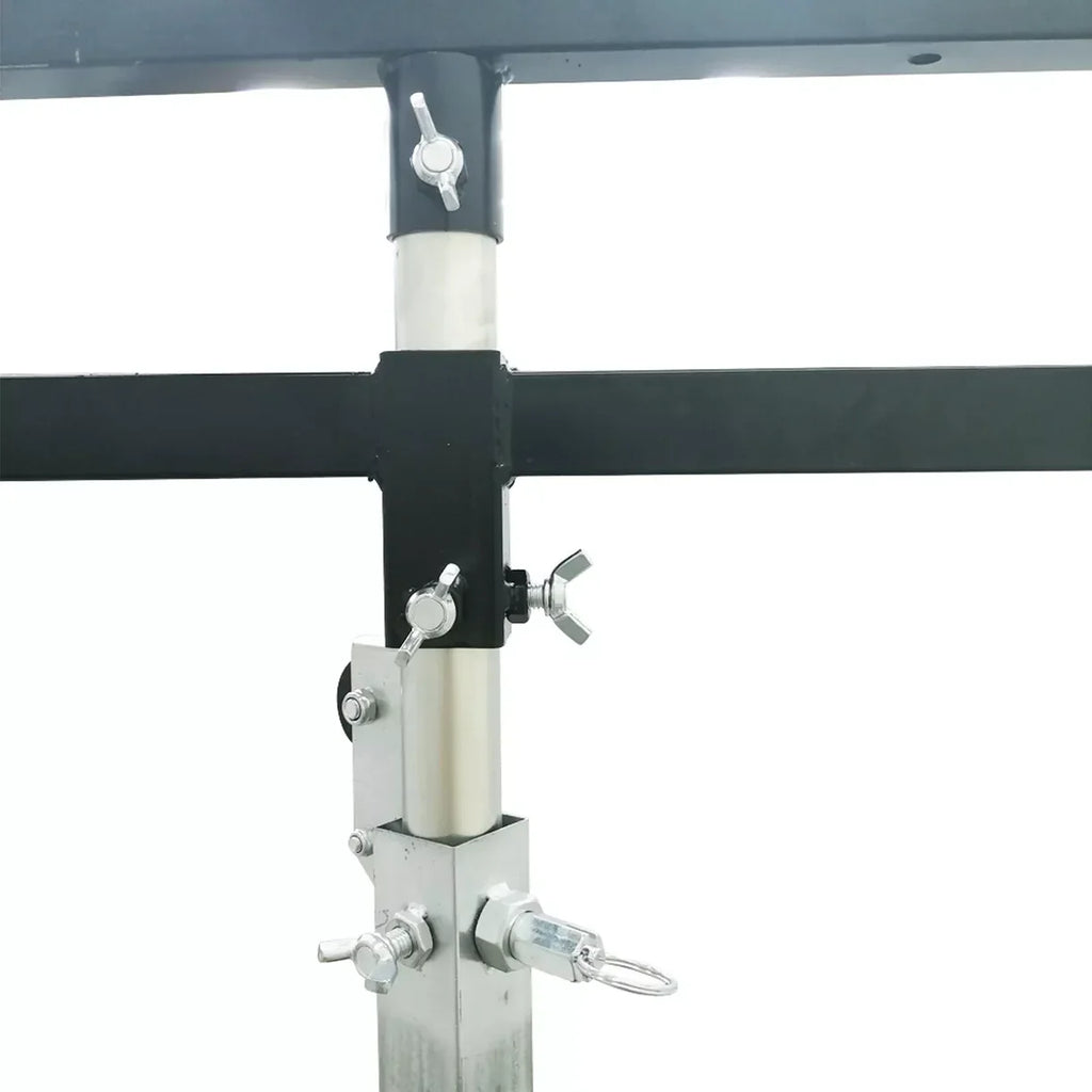 DJ Pro Lighting Crank Light Stand Square Truss Adapter Stage Crank-Up Premium US