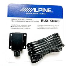 Load image into Gallery viewer, Alpine RUX-KNOB.2 Remote Bass Knob for Alpine Amplifiers