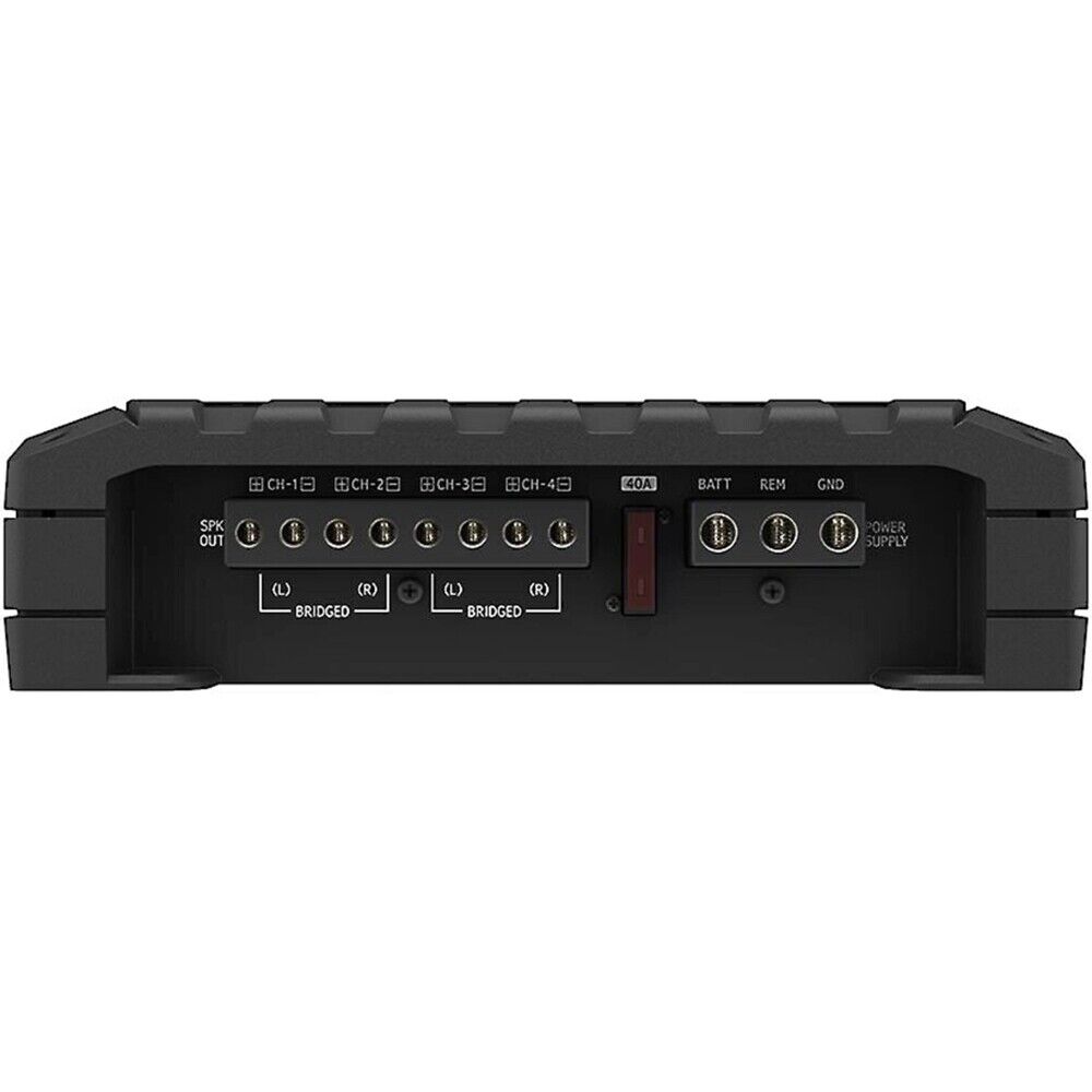 Alpine S2-A36F 600W Next Generation Class-D 4-Channel Car Amplifier Bundle