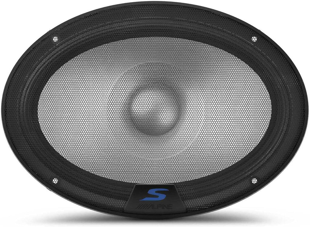 Alpine S2-S69C 6x9" Component Car Audio Speaker System & KIT10 AMP Kit