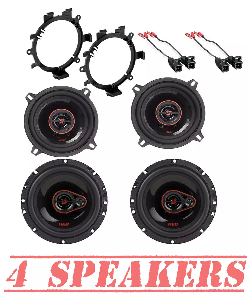 Cerwin Vega Front/Rear Door Speaker for 1999-2006 Silverado Crew Cab 4 Door