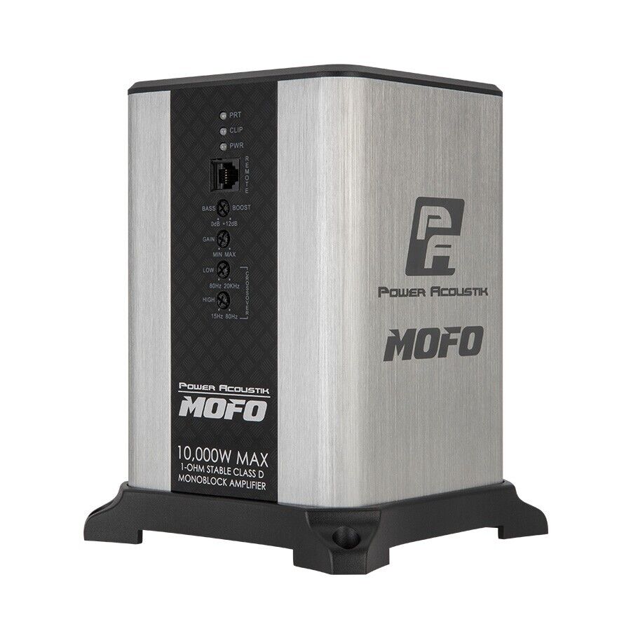 Power Acoustik MOFO1-10KD 10000 Watts MOFO Series Monoblock Class D Car Amplifier