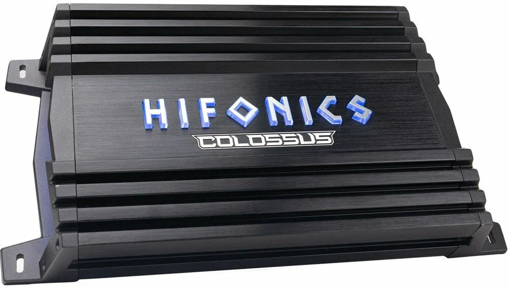 Hifonics HCC-1500.1D 1500W RMS Class D Monoblock Car Amplifier + Amp Kit