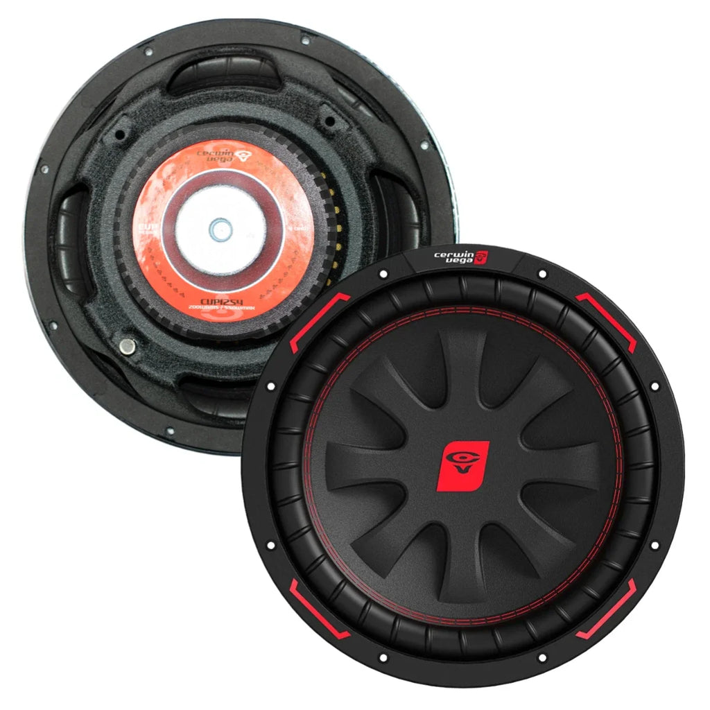 2 Cerwin Vega CVP12S4 600W CVP Series 12" SVC Subwoofer 4Ω