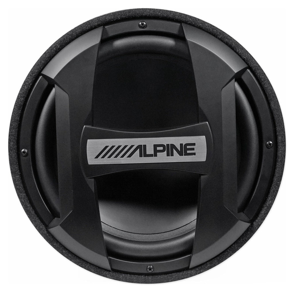 Alpine SWT-S10 1200W Max Single 10" Sealed Subwoofer Tube Enclosure