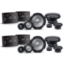 Load image into Gallery viewer, 2 Pair Alpine R-Series R2-S653 3-Way Pro 6.5&quot; Component Car Audio Speaker System