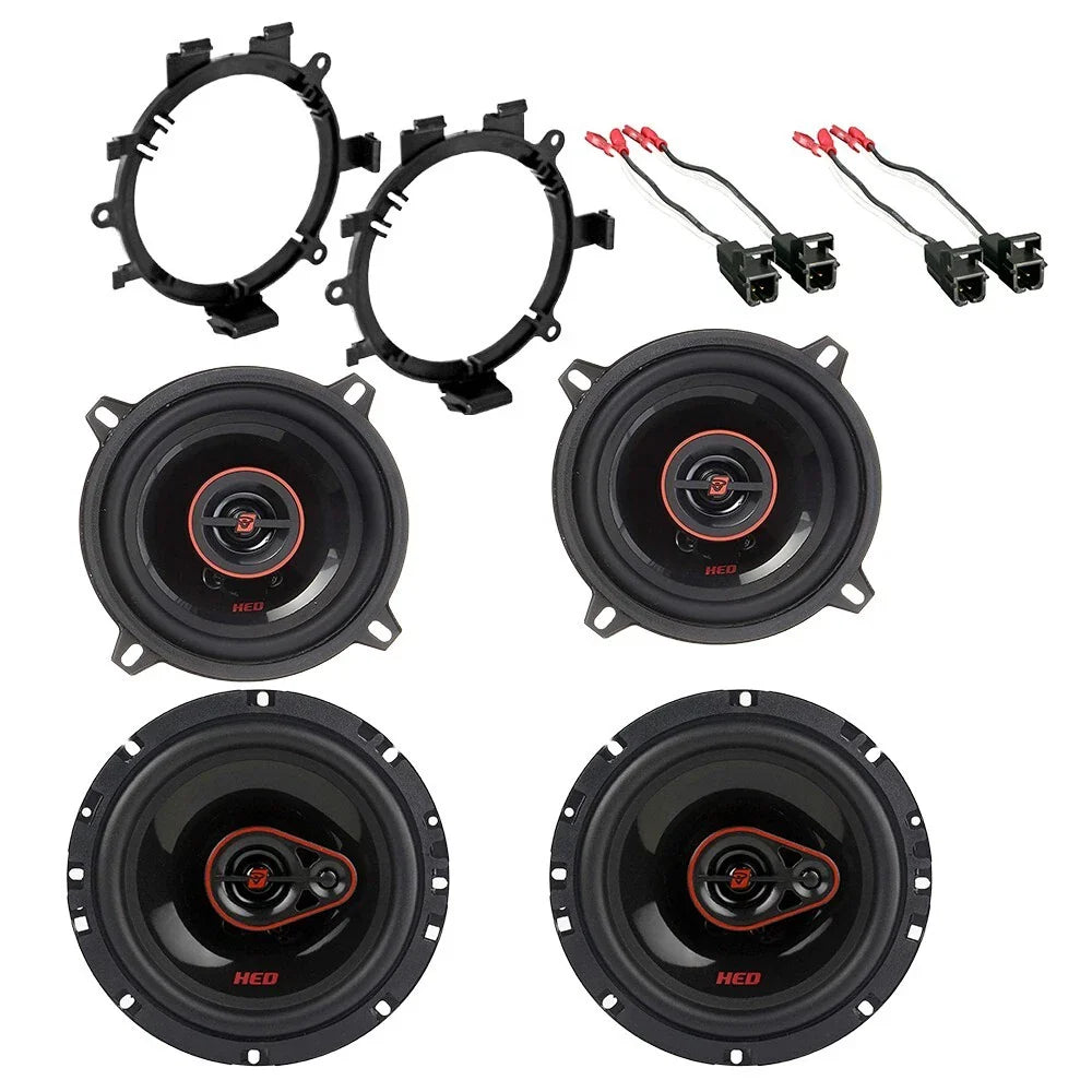 Cerwin Vega Front/Rear Door Speaker for 1999-2006 Silverado Crew Cab 4 Door