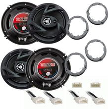 Charger l&#39;image dans la galerie, 2 Pair 400 Watts 6.5&quot; EF.653 Front/Rear coaxial Speakers for 2013-UP Ford Vehicles