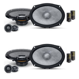 2 Pair Alpine R-Series R2-S69C 6x9