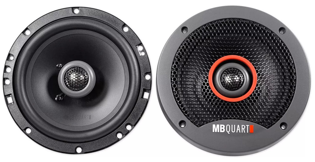 MB QUART FSB216 6.5" 280W Component Speakers & FKB116 6.5" 240W Coaxial Car Speakers