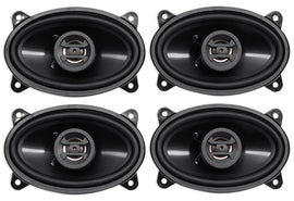 2 Pairs Hifonics ZS46CX ZEUS 4×6 Inch Speakers