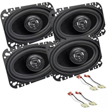 Charger l&#39;image dans la galerie, 2 Cerwin Vega XED46 4x6&quot; Speakers &amp; Kit Harness For 1988-1994 GM C/K 1500, 2500