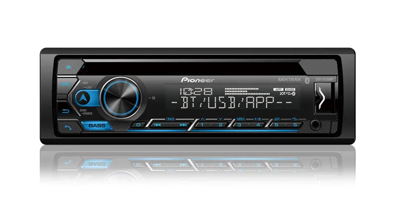 Pioneer DEH-S4220BT 1 DIN Car Audio CD Receiver Built-in Bluetooth for 1994-2001 Dodge RAM