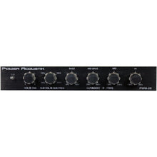 Charger l&#39;image dans la galerie, Power Acoustik PWM-20 4-Band Parametric Equalizer w/ Subwoofer Electronic Crossover