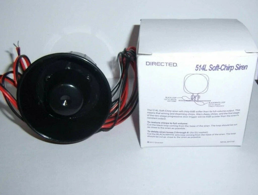 Directed 514L Soft Chirp Alarm Siren Viper Avital Python Clifford