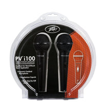Charger l'image dans la galerie, Peavey PVi 100 (2 Pack) Dynamic Cardioid Microphone XLR Input