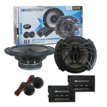 Load image into Gallery viewer, 2 Soundstream AC.6 Arachnid Series 6.5&quot; Component Set; 100w, 4-ohm