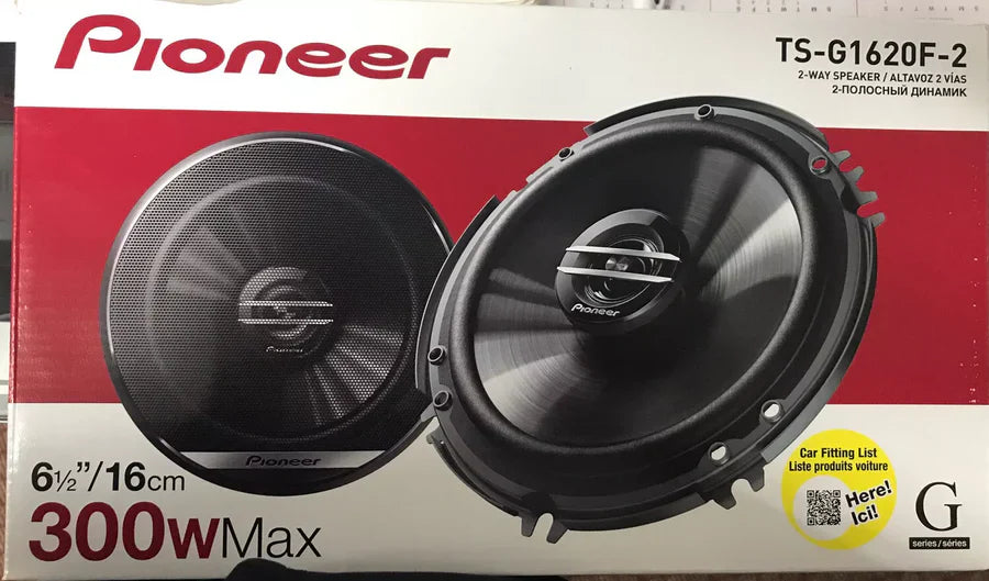 Absolute DMR-380BTAD DVD/CD/MP3/AM/FM Player + 2 Pairs Pioneer TS-G1620F 6.5" Speaker + TW600 Tweeter