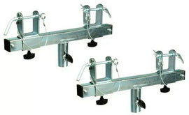 (2) MR TRUSS ST200 & SBC250 Pro Lighting 12 Foot Crank Light Stand & Square Truss T-Bar