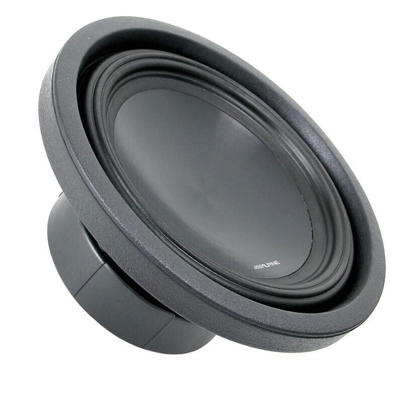 Alpine SWT-10S2 Car 2-ohm Shallow Mount Subwoofer