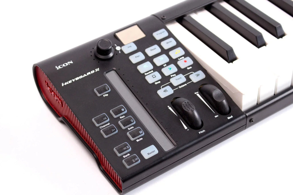 ICON PRO Audio IKEYBOARD 5X - 49 Key Semi Weighted MIDI Keyboard Piano Action
