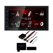 Load image into Gallery viewer, JVC KW-M180BT 6.8&quot; Media Player USB Mirroring For Android Bluetooth AXXESS ASWC1 Steering Wheel Interface