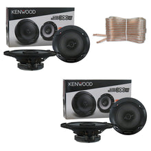 Charger l&#39;image dans la galerie, 4 x KENWOOD KFC-1666S 6.5 INCH 2-WAY CAR AUDIO DOOR COAXIAL SPEAKERS 300W MAX