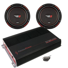 Charger l'image dans la galerie, 2 Cerwin Vega H7124D 12" Subwoofers 1200W + TRAX1.2000D 2000W Amplifier